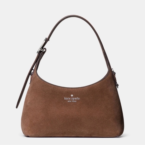 kate spade Handbags - ♠️kate spade 454 Suede Mini Crossbody, Hot Fudge Brown NWT